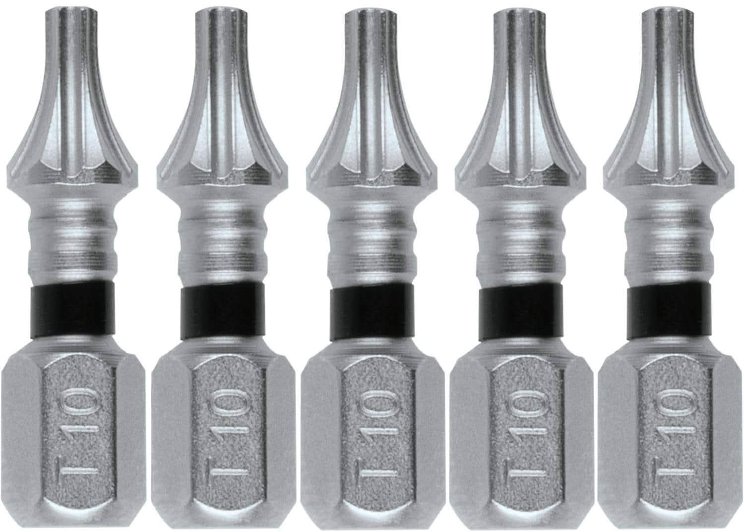 Makita E-00608 Impact XPS T10 Torx 1" Insert Bit, 5/pk