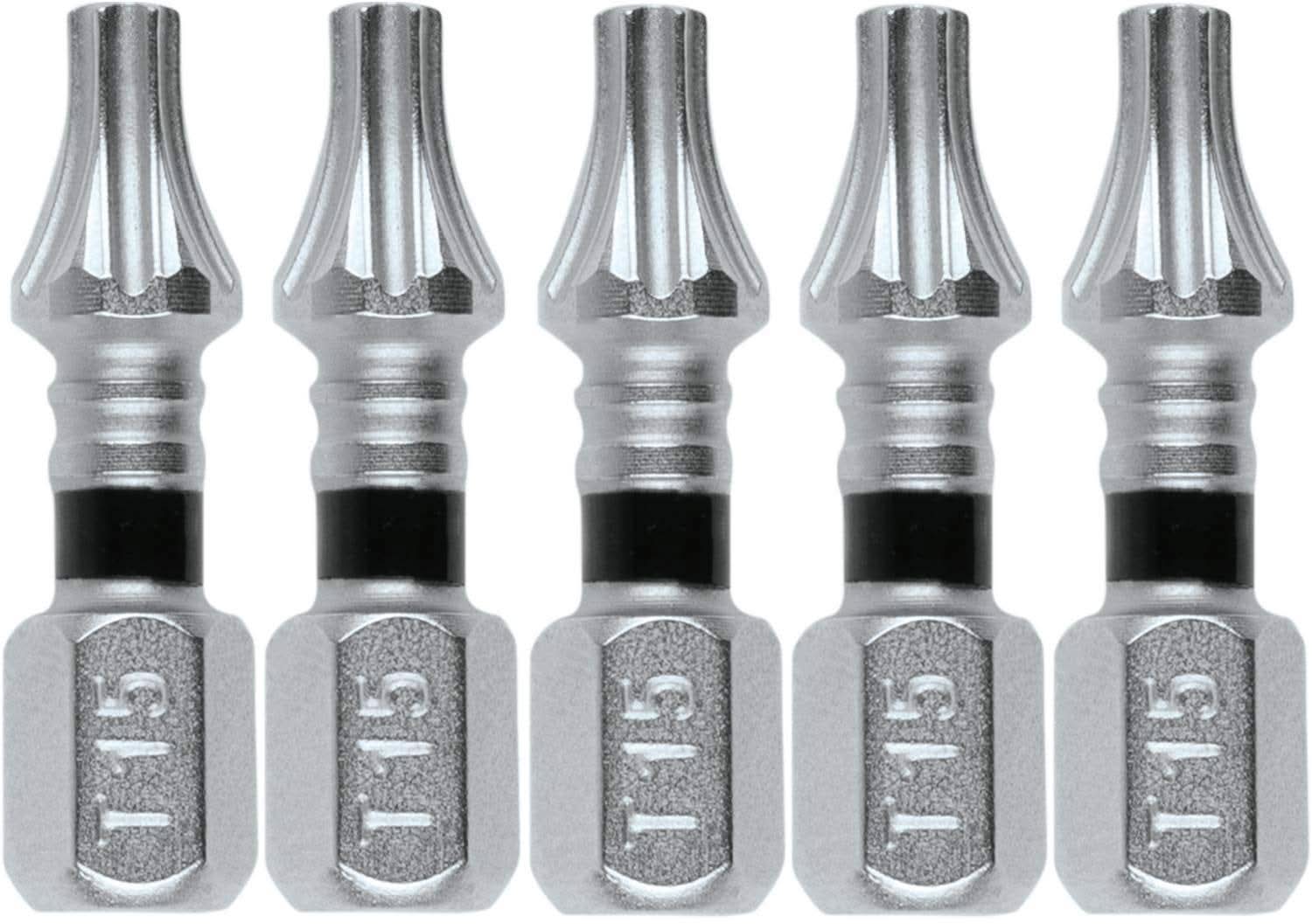 Makita E-00614 Impact XPS T15 Torx 1" Insert Bit, 5/pk