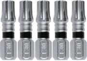 Makita E-00658 Impact XPS T30 Torx 1" Insert Bit, 5/pk