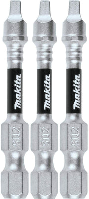 Makita E-00804 Impact XPS #2 Square 2" Power Bit, 3/pk