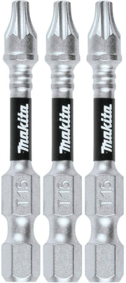 Makita E-00832 Impact XPS T15 Torx 2" Power Bit, 3/pk