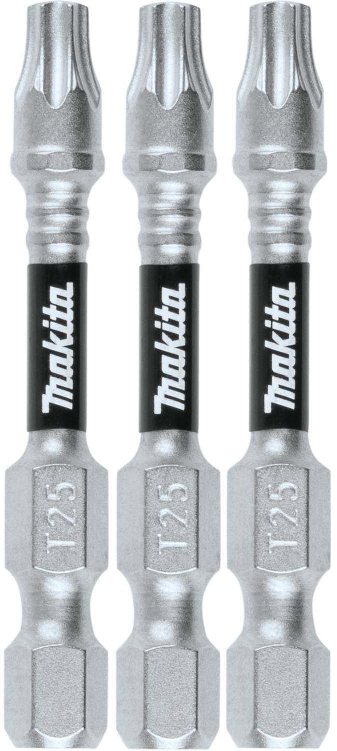 Makita E-00854 Impact XPS T25 Torx 2" Power Bit, 3/pk