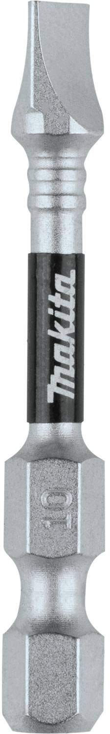 Makita E-01030 Impact XPS #10 Slotted 2" Power Bit, 5/pk