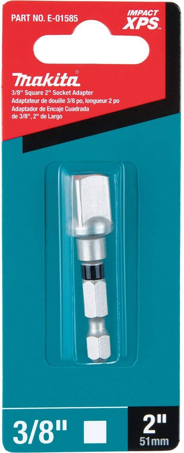 Makita E-01585 Impact XPS 3/8" Square 2" Socket Adapter