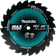 Makita E-07272 10-1/4" 24T Carbide-Tipped Max Efficiency Circular Saw Blade, Framing