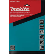 Makita E-08757 28-3/4" 24 TPI Bi-Metal Sub-Compact Portable Band Saw Blade, 5/pk