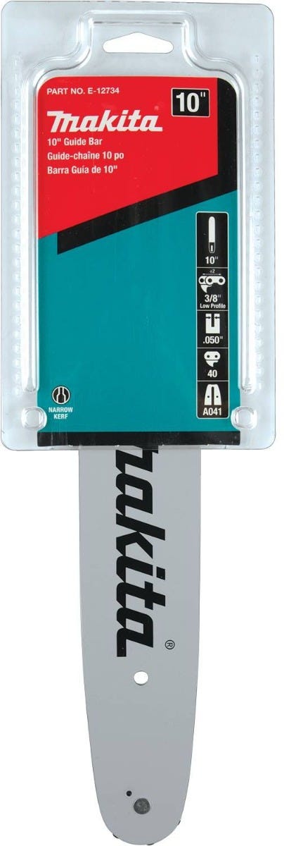 Makita E-12734 10" Guide Bar, 3/8" LP, .050"