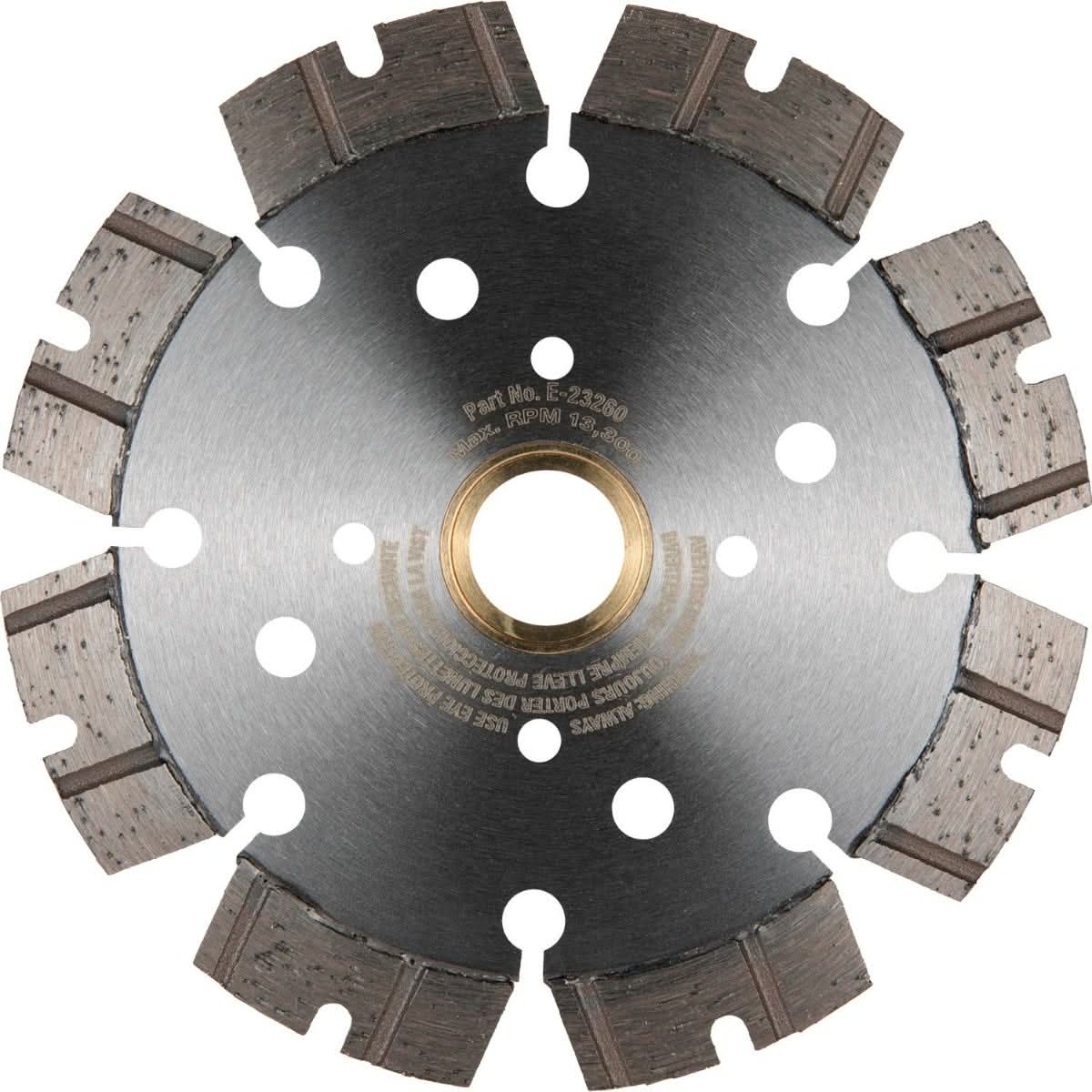 Makita E-23260 4-1/2" Thin Kerf Diamond Blade, Segmented, General Purpose