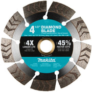 Makita E-23313 4-1/2" Diamond Blade, Segmented Turbo, General Purpose