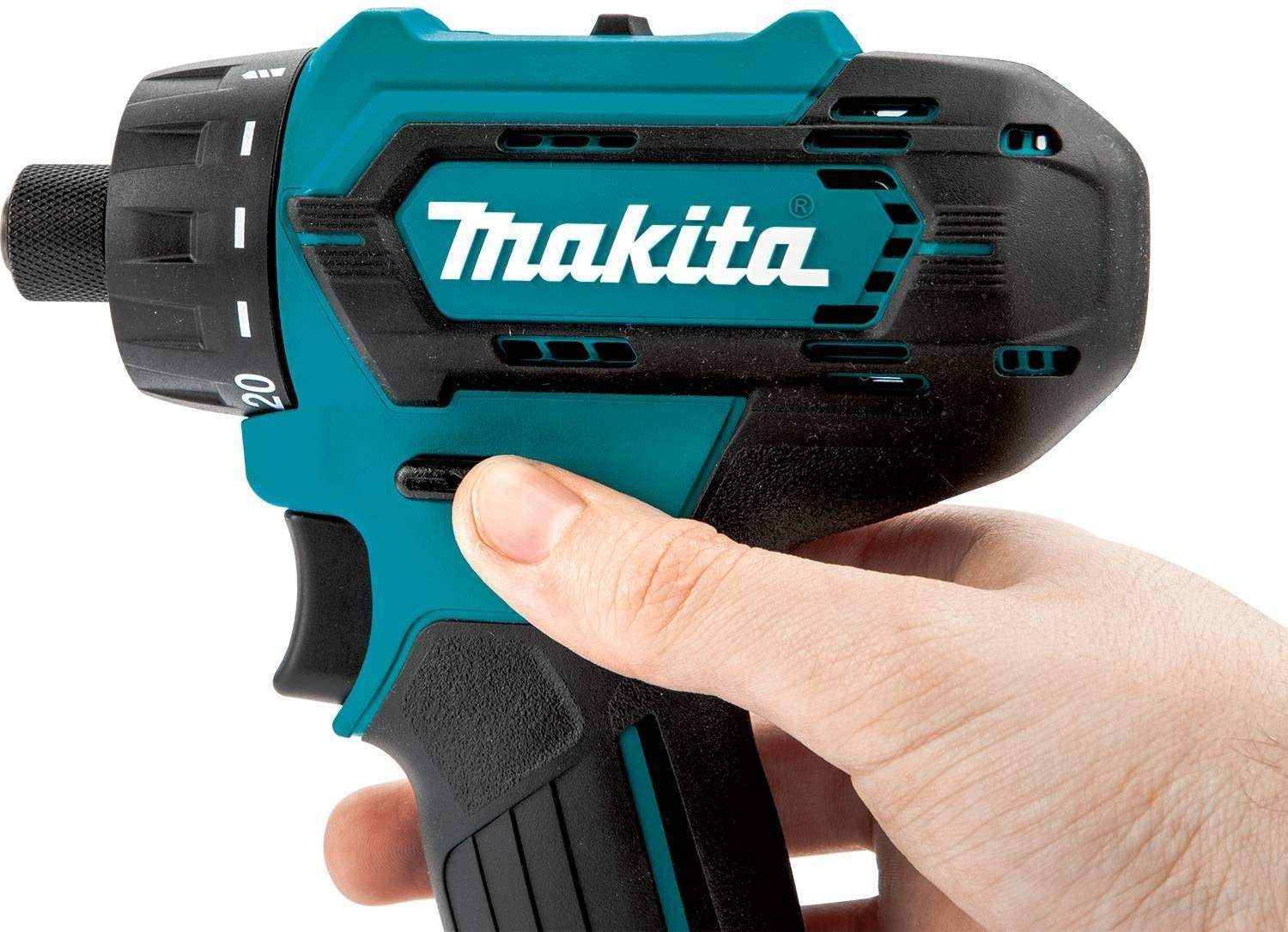 Makita FD10R1 12V max CXT Lithium-Ion Cordless 1/4" Hex Screwdriver Kit (2.0Ah)