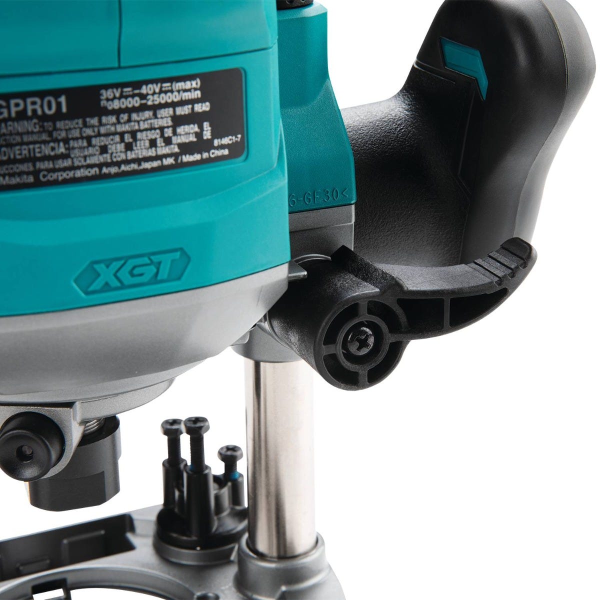 Makita GPR01Z 40V max XGT Brushless Cordless 2-1/4 Maximum HP Plunge Router, Tool Only