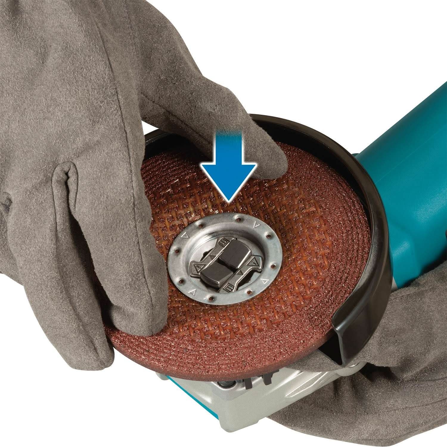 Makita GA4570 4-1/2-Inch X-LOCK Angle Grinder, with AC/DC Switch (PROMO)