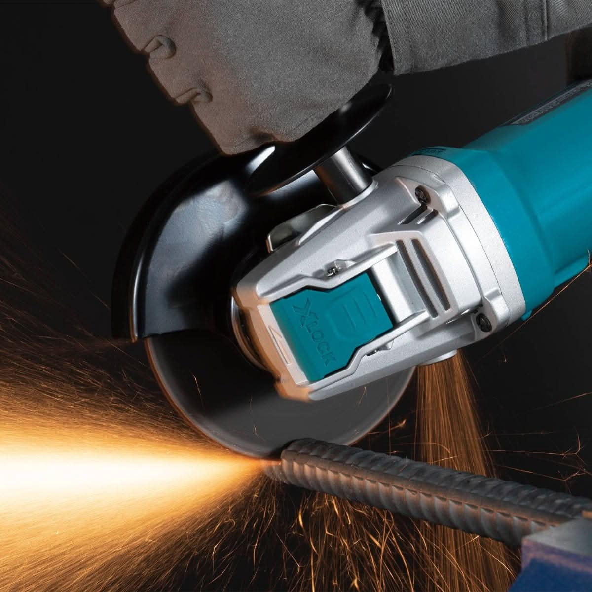 Makita GA5080 5" X-LOCK High-Power Angle Grinder, with SJS