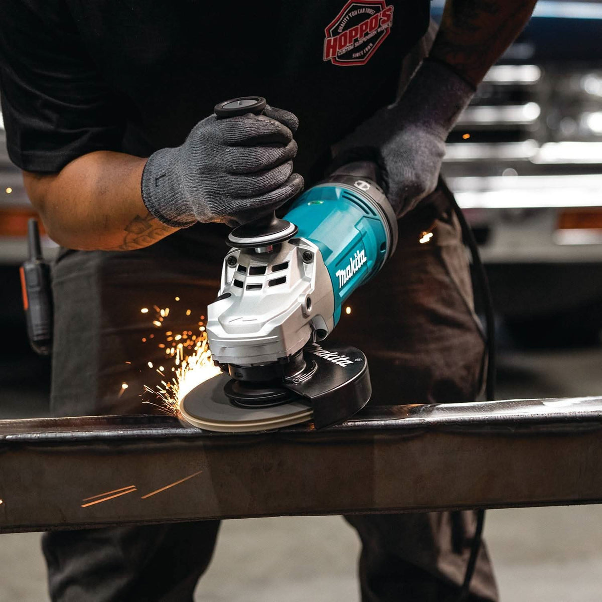 Makita GA7070X1 7" Angle Grinder, with AFT and Brake