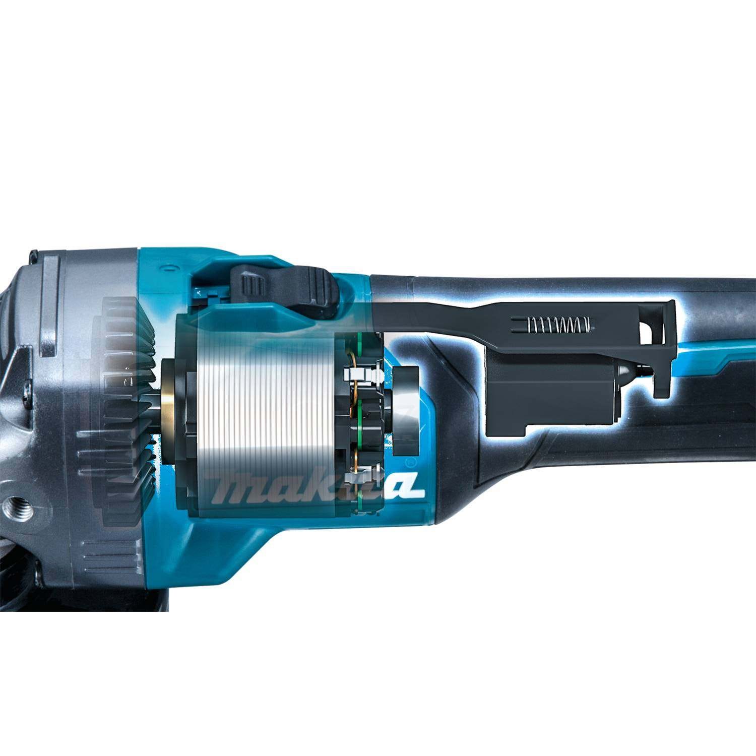 Makita GAG01M1 40V max XGT Brushless Cordless 4-1/2" / 5" Angle Grinder Kit, with Electric Brake (4.0Ah)