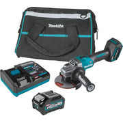 Makita GAG01M1 40V max XGT Brushless Cordless 4-1/2" / 5" Angle Grinder Kit, with Electric Brake (4.0Ah)