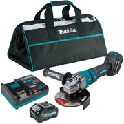 Makita GAG14M1 40V max XGT Brushless Cordless 4-1/2" / 6" Paddle Switch Angle Grinder Kit, with Electric Brake (4.0Ah)