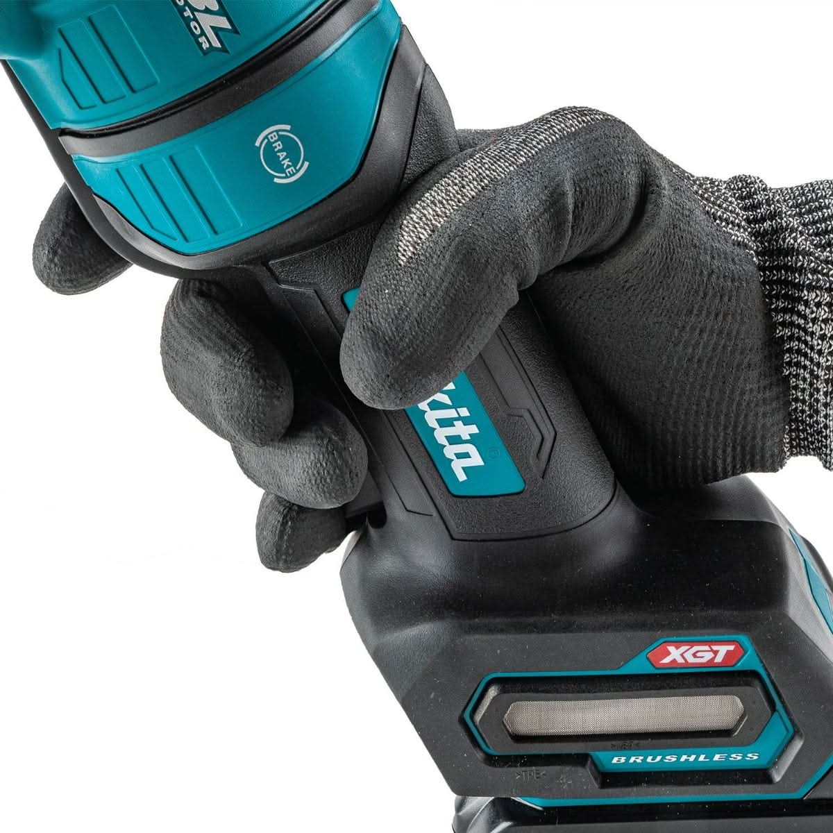 Makita GAG14Z 40V max XGT Brushless Cordless 4-1/2" / 6" Paddle Switch Angle Grinder, with Electric Brake, Tool Only