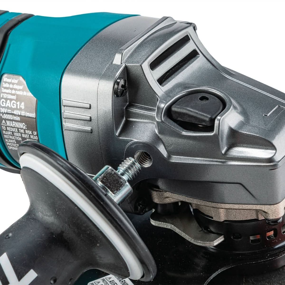 Makita GAG14M1 40V max XGT Brushless Cordless 4-1/2" / 6" Paddle Switch Angle Grinder Kit, with Electric Brake (4.0Ah)