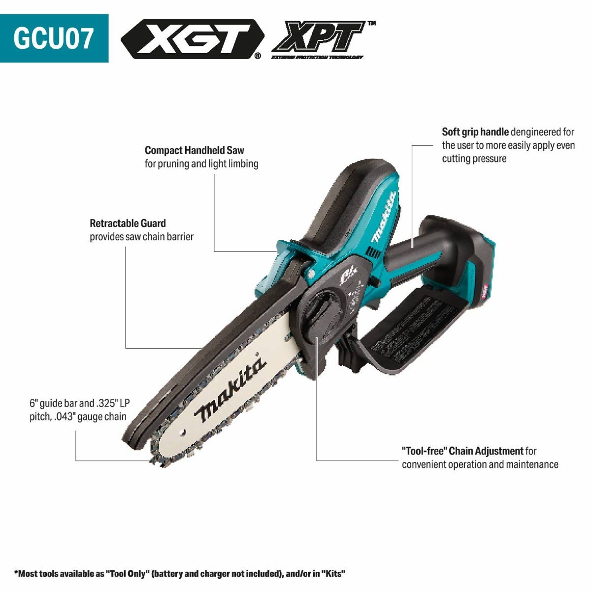 Makita GCU07Z 40V max XGTÂ® Brushless Cordless 6