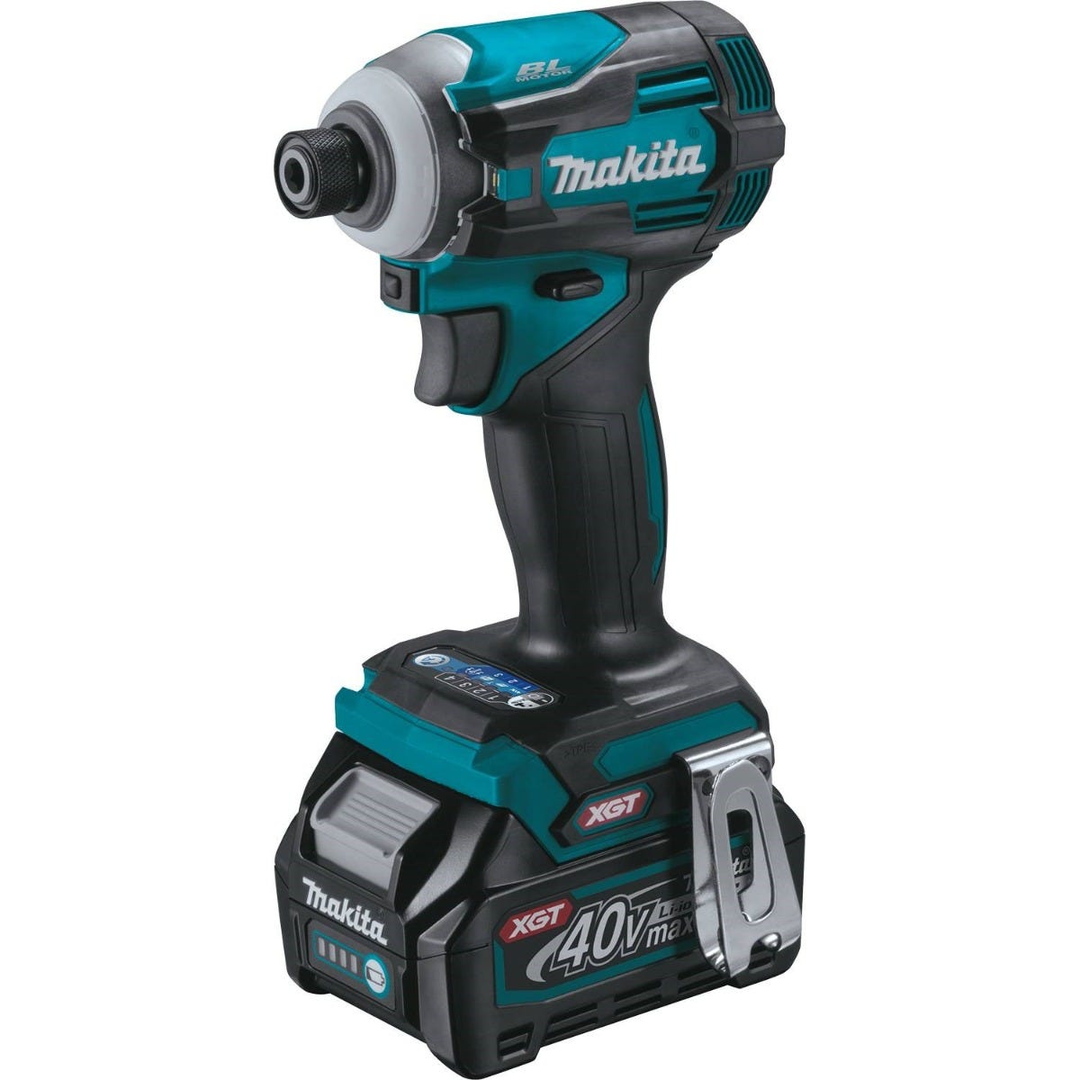 Makita GDT01D 40V max XGT Brushless Cordless 4-Speed Impact Driver Kit (2.5Ah)