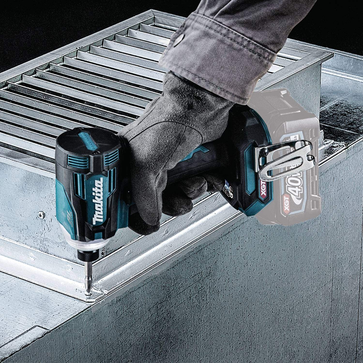 Makita GDT01Z 40V max XGT Brushless Cordless 4-Speed Impact Driver, Tool Only