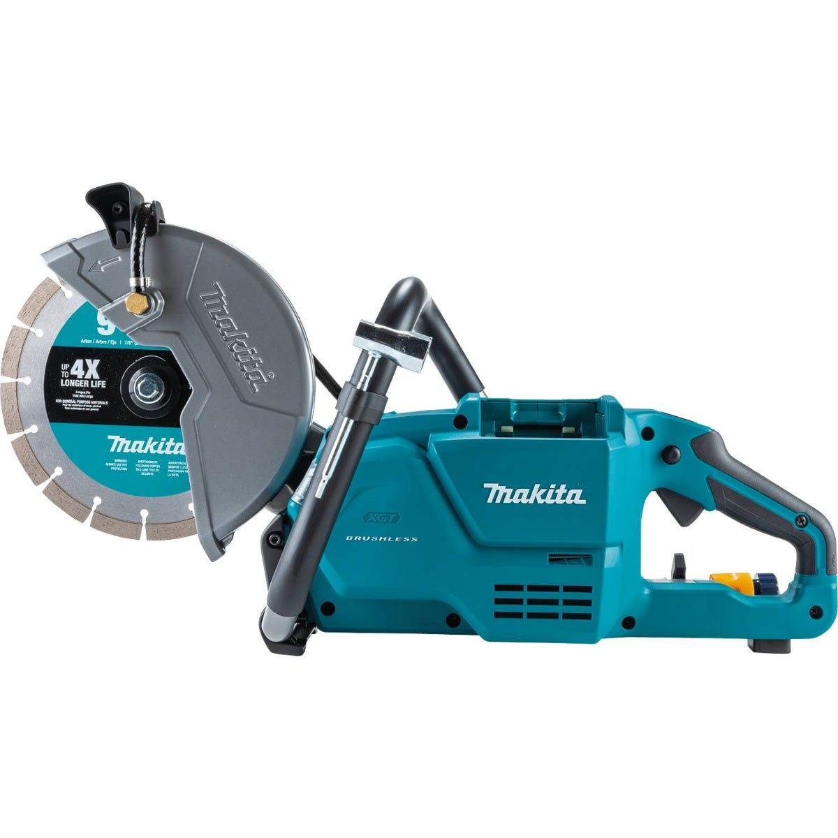 Makita GEC03T 40V max XGT Brushless Cordless 9" Power Cutter Kit, with AFT, Electric Brake (5.0 Ah)