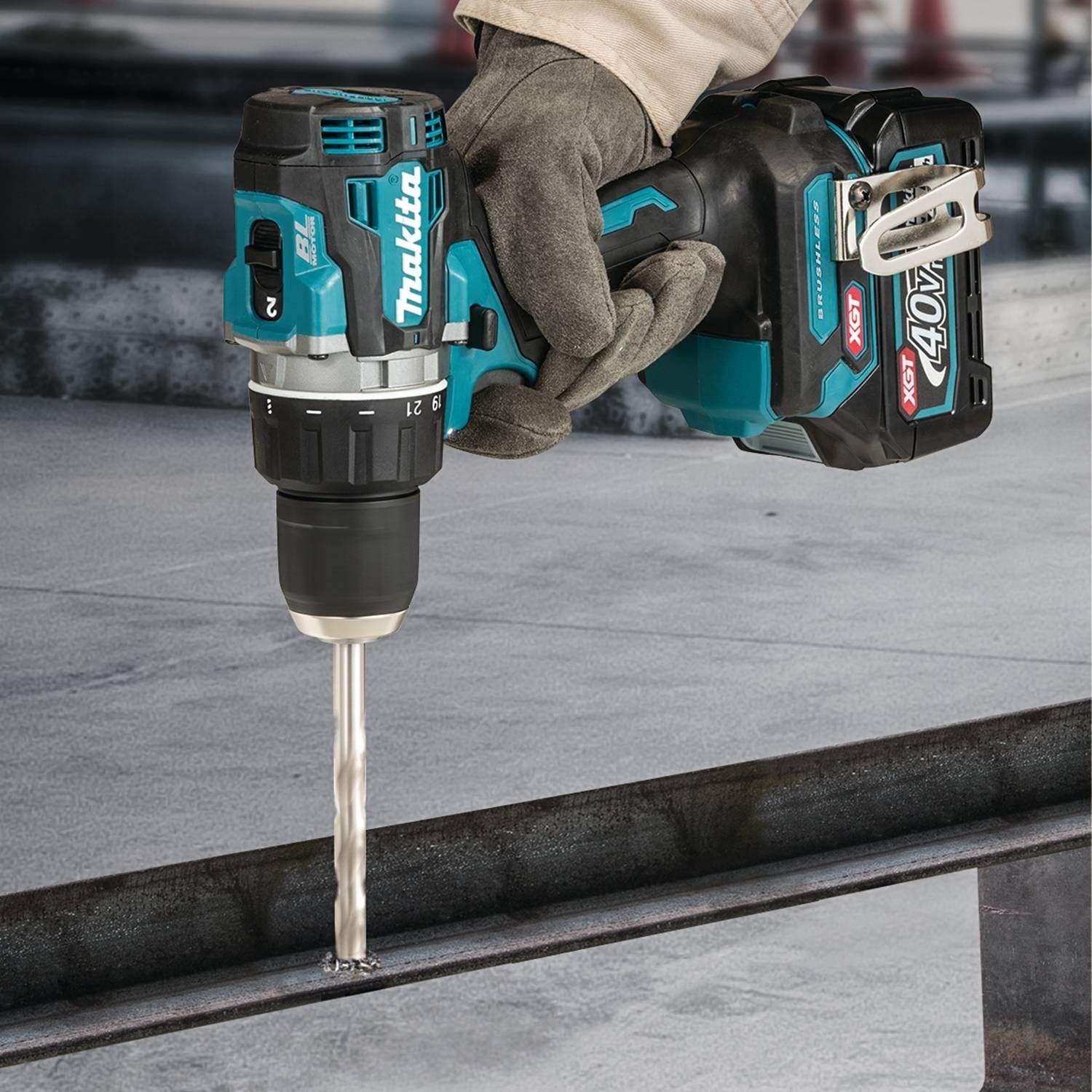 Makita GFD02D 40V max XGT Compact Brushless Cordless 1/2" Driver-Drill Kit (2.5Ah)