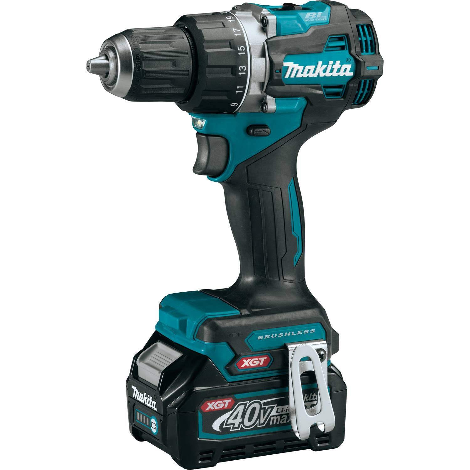 Makita GFD02D 40V max XGT Compact Brushless Cordless 1/2" Driver-Drill Kit (2.5Ah)