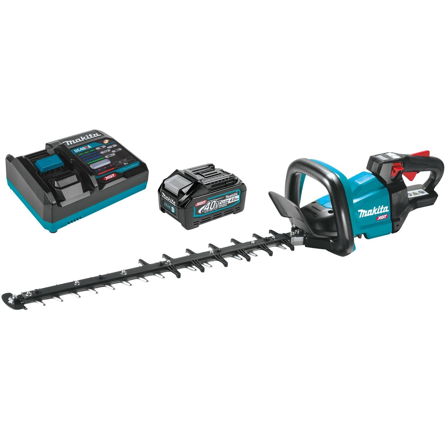 Makita GHU01M1 40V max XGT Brushless Cordless 24" Rough Cut Hedge Trimmer Kit (4.0Ah)