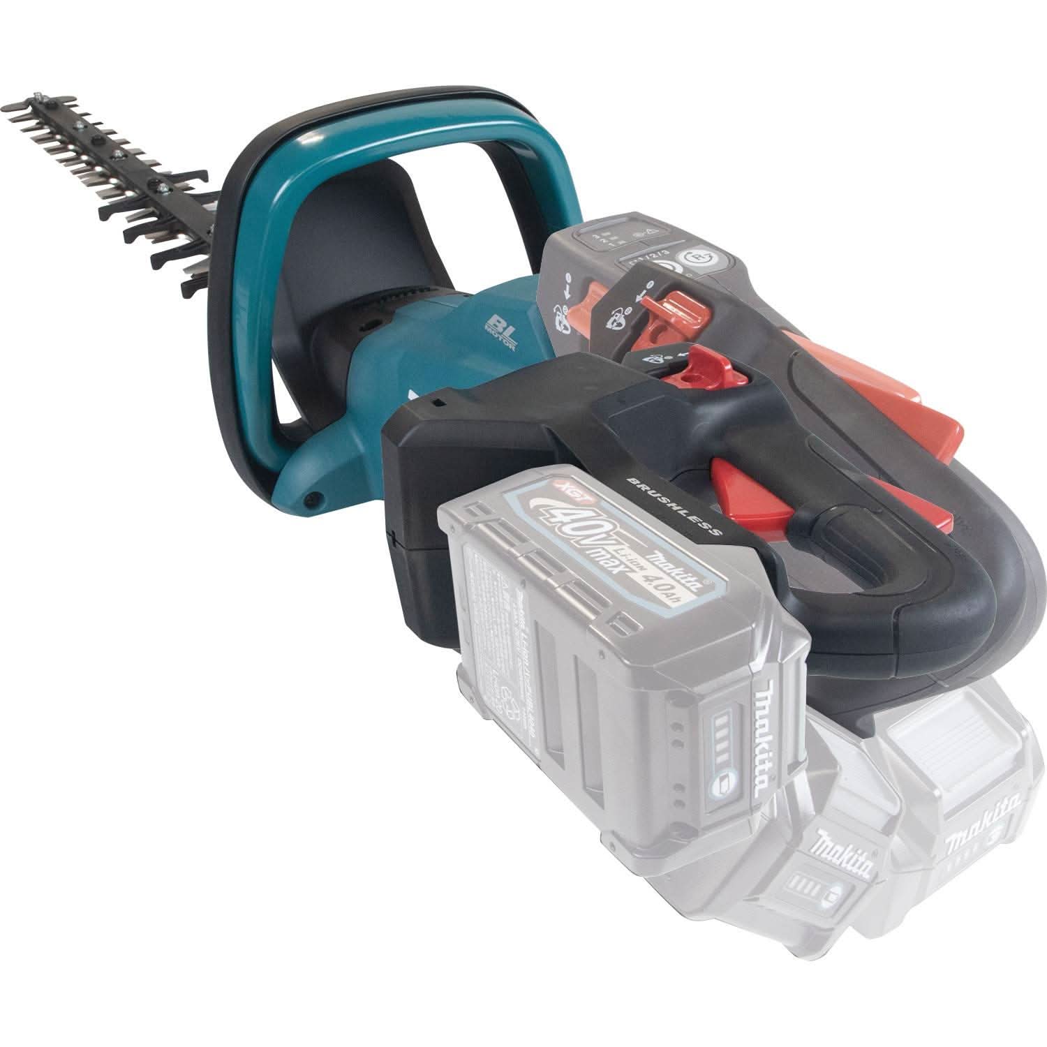 Makita GHU01Z 40V max XGT Brushless Cordless 24" Rough Cut Hedge Trimmer, Tool Only