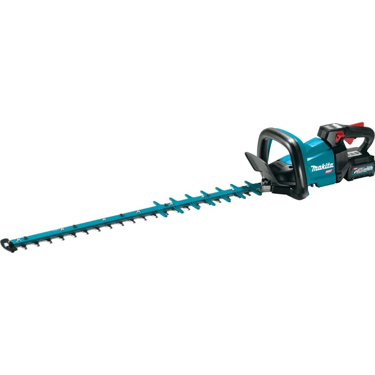 Makita 40V max XGT Brushless 30" Hedge Trimmer Kit (4.0Ah) with 4-Speed Compact Stick Vacuum