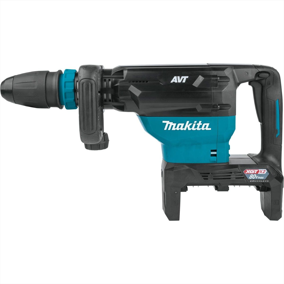 Makita GMH02Z 80V max (40V max X2) XGT Brushless 28 lb. SDS- MAX AVT Demolition Hammer, AWS Capable, Tool Only
