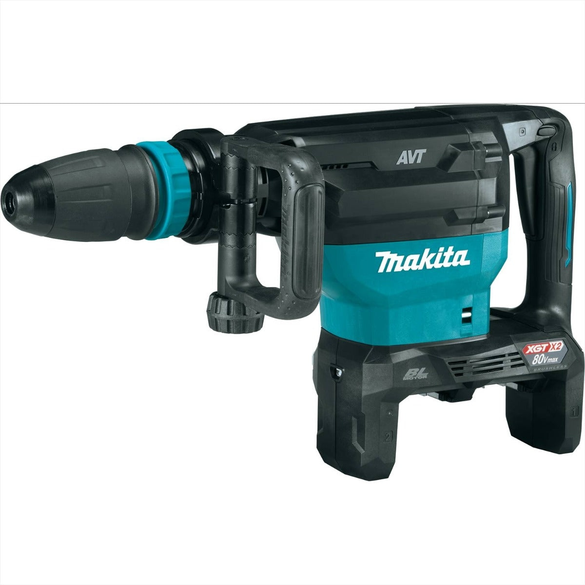 Makita GMH02Z 80V max (40V max X2) XGT Brushless 28 lb. SDS- MAX AVT Demolition Hammer, AWS Capable, Tool Only