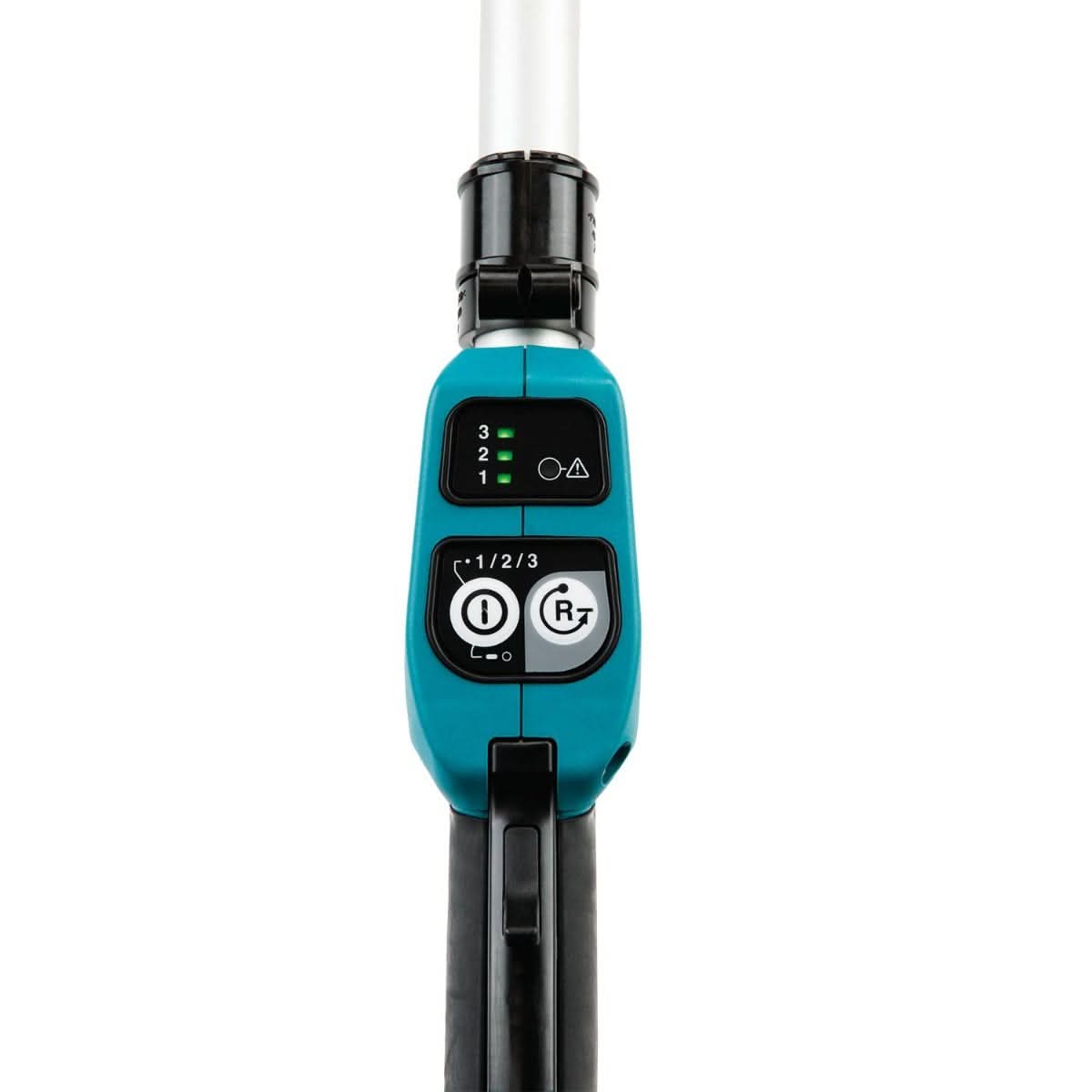 Makita 40V max XGT Brushless 24" Articulating Pole Hedge Trimmer Kit (4.0Ah) with 4-Speed Compact Stick Vacuum
