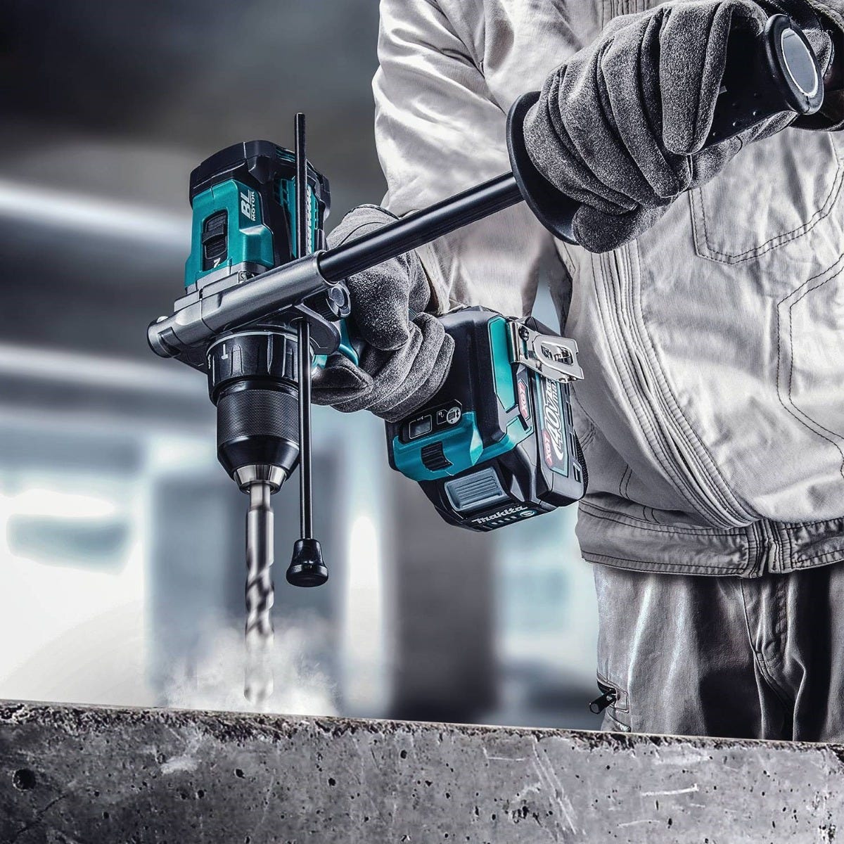 Makita GPH01D 40V max XGT Brushless Cordless 1/2" Hammer Driver-Drill Kit (2.5Ah)