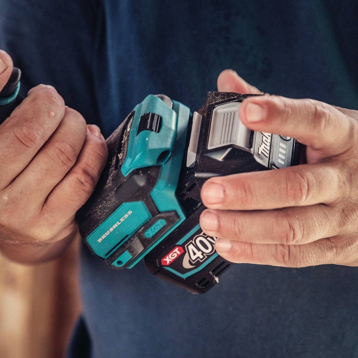 Makita GPH01D 40V max XGT Brushless Cordless 1/2" Hammer Driver-Drill Kit (2.5Ah)