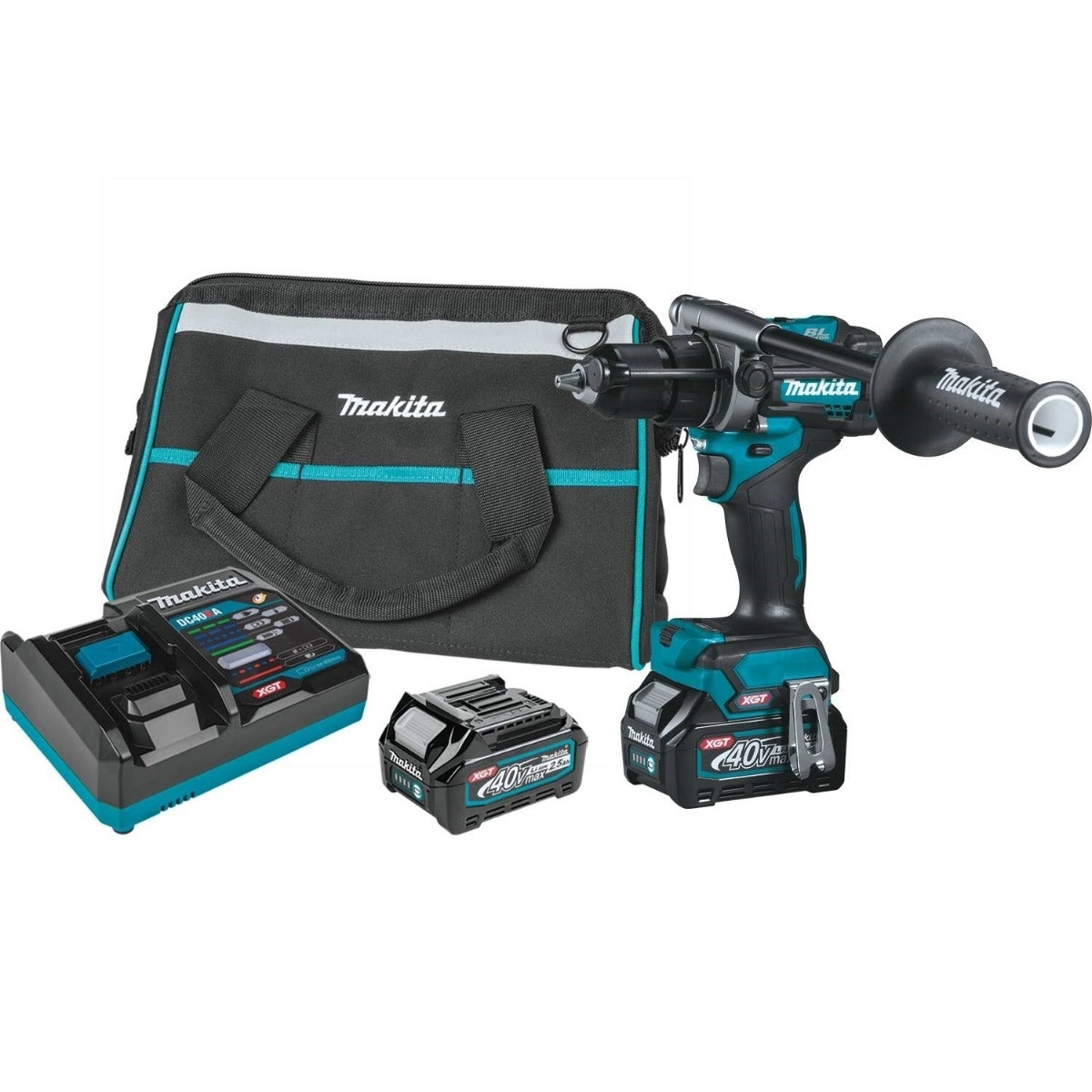 Makita GPH01D 40V max XGT Brushless Cordless 1/2" Hammer Driver-Drill Kit (2.5Ah)