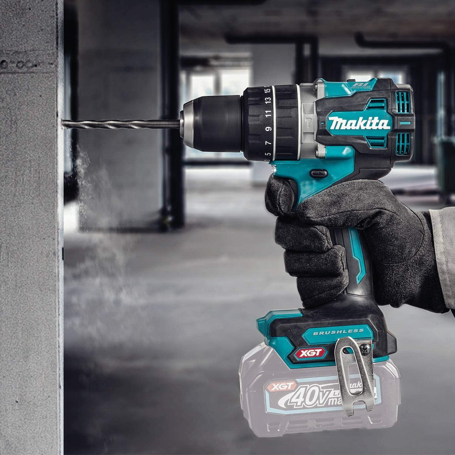 Makita GPH02Z 40V max XGT Compact Brushless Cordless 1/2" Hammer Driver-Drill, Tool Only