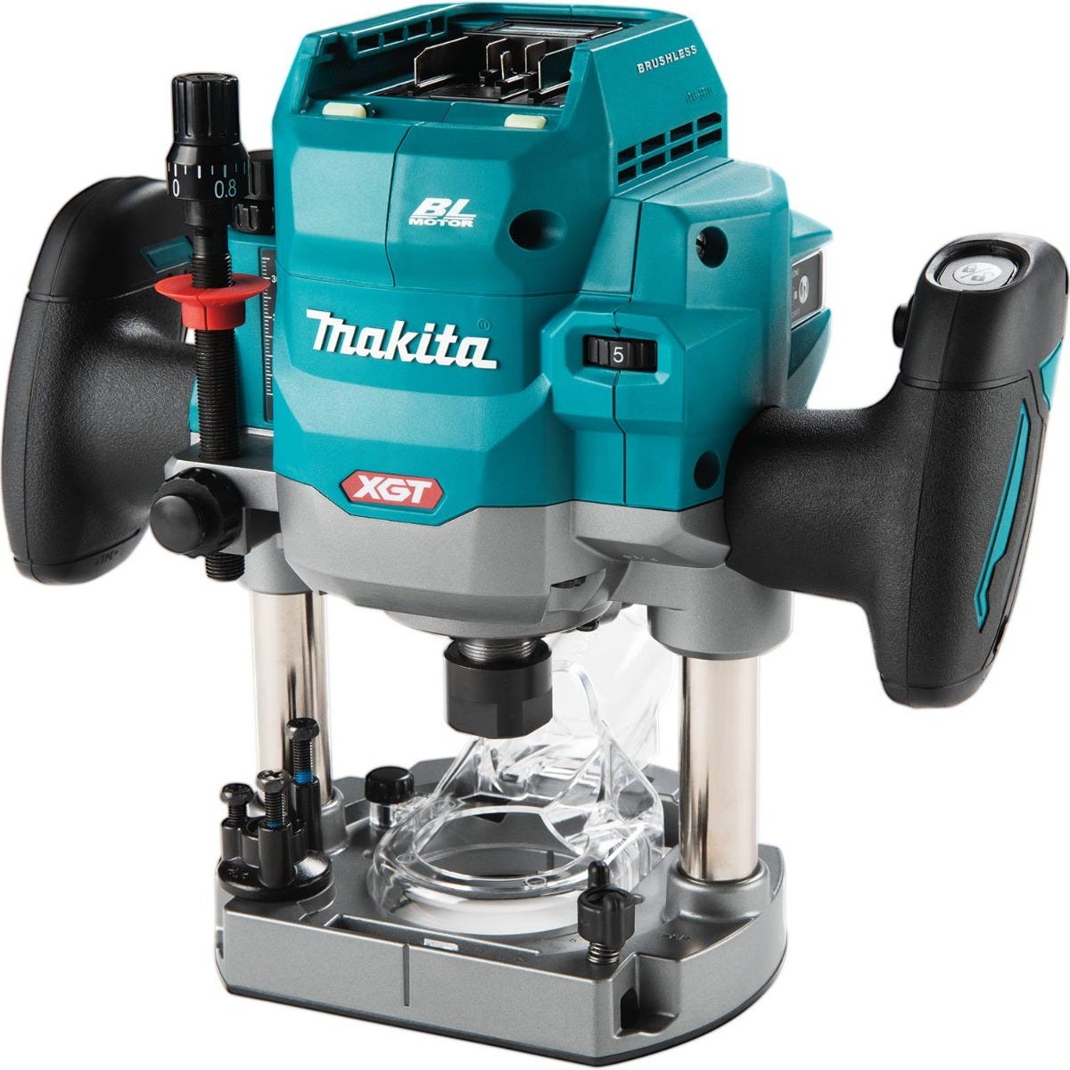 Makita GPR01Z 40V max XGT Brushless Cordless 2-1/4 Maximum HP Plunge Router, Tool Only