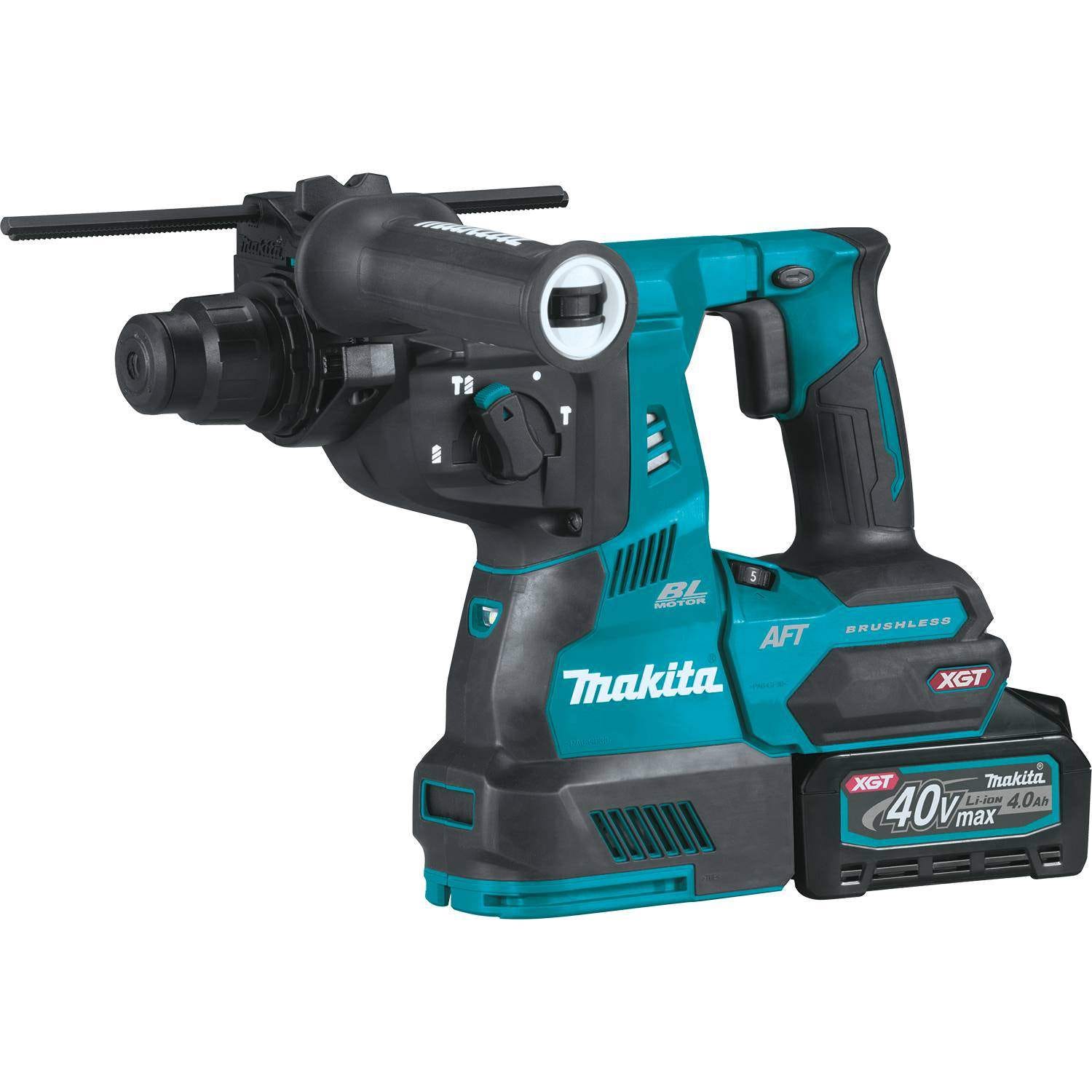 Makita GRH01M1 40V max XGT Brushless Cordless 1-1/8" SDS-PLUS AVT Rotary Hammer Kit, AFT, AWS Capable (4.0Ah)