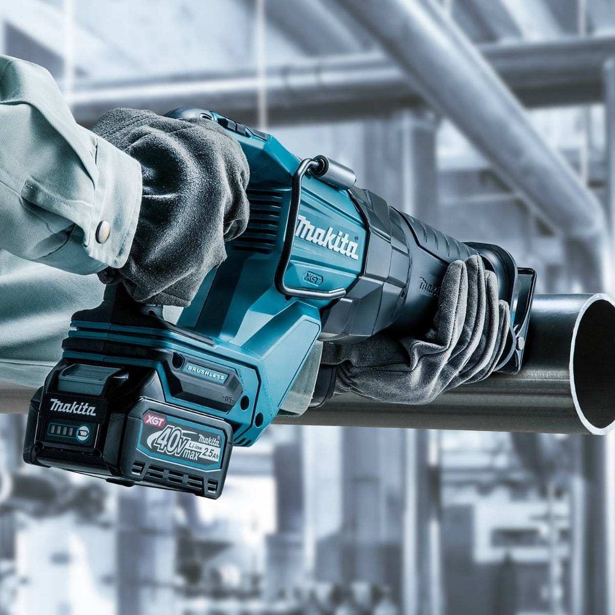 Makita GRJ01M1 40V max XGT Brushless Cordless Recipro Saw Kit (4.0Ah)