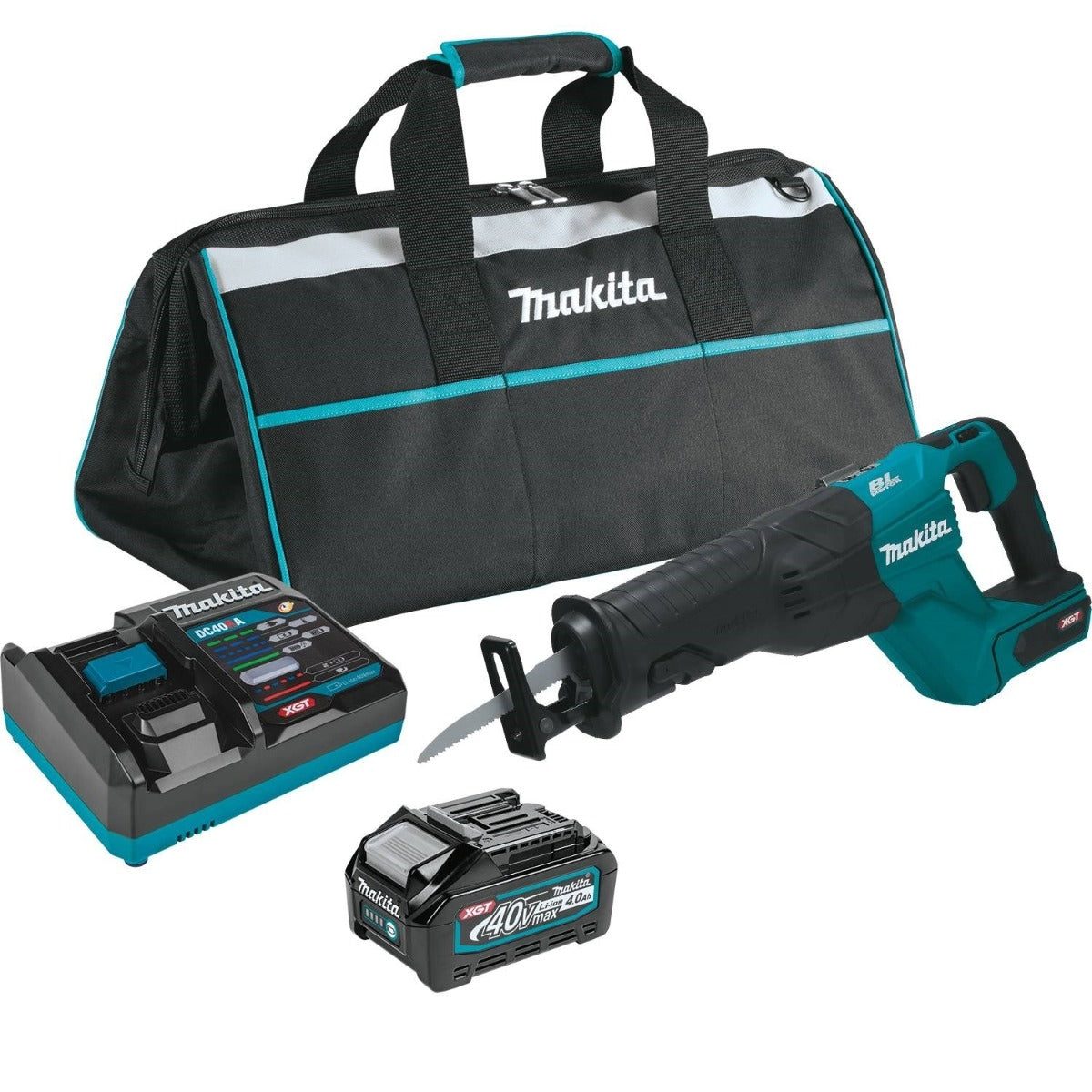Makita GRJ01M1 40V max XGT Brushless Cordless Recipro Saw Kit (4.0Ah)