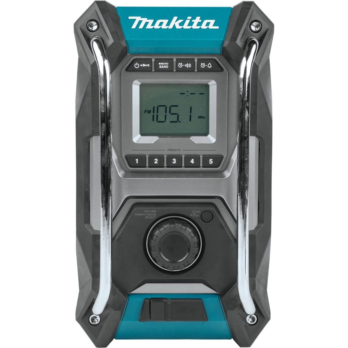 Makita GRM01 40V max XGT Cordless/Corded Job Site Radio, Tool Only