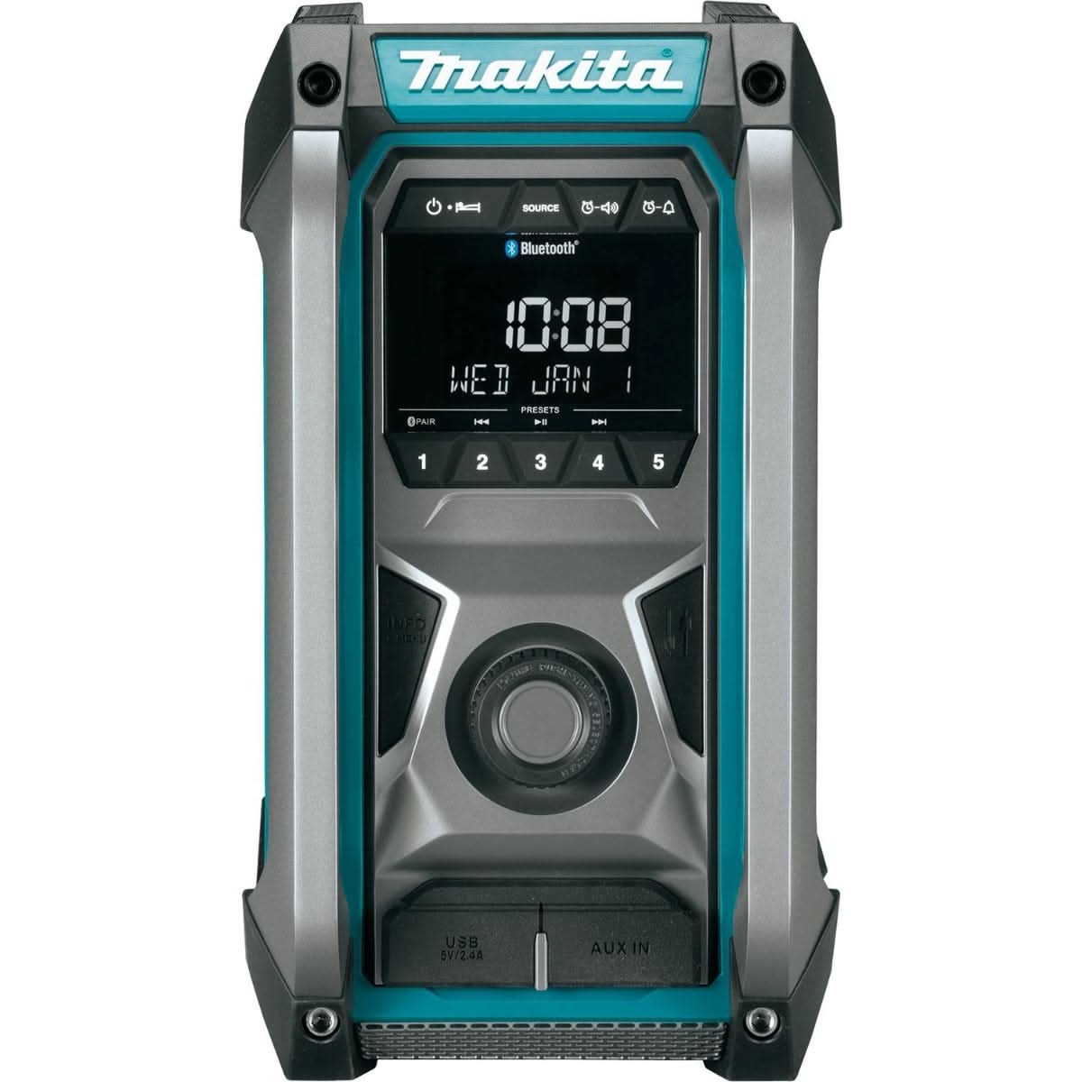 Makita Bluetoothラジオ Makita 40V Max XGT Cordless Bluetooth Job Site Radio, Tool Only