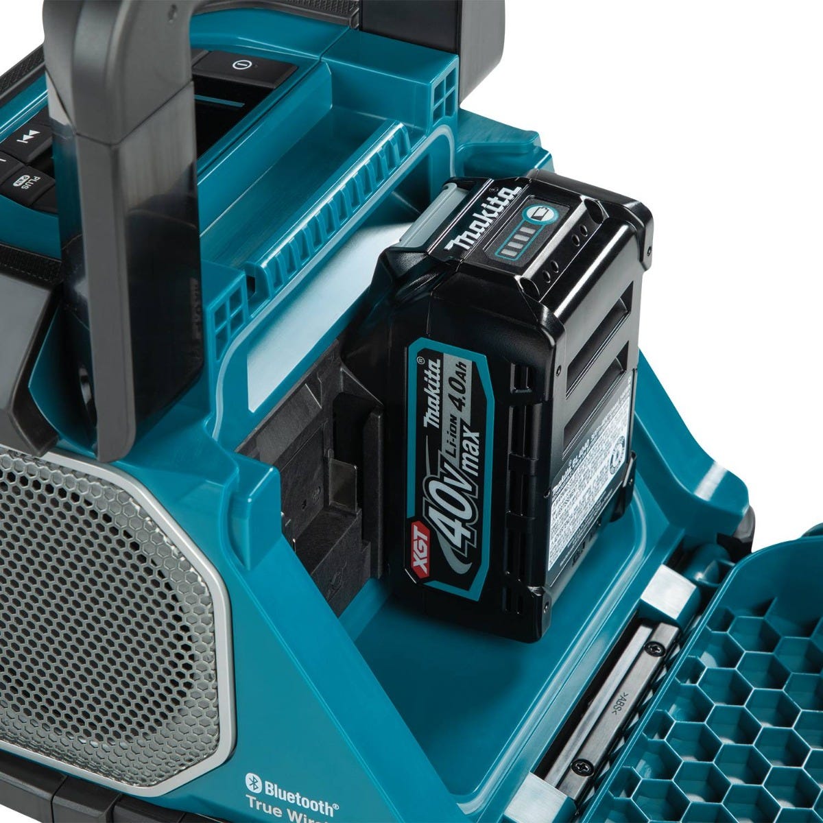 Makita GRM05 40V max XGT / 18V LXT LithiumIon Cordless/Corded Bluetooth Job Site Speaker, Tool Only