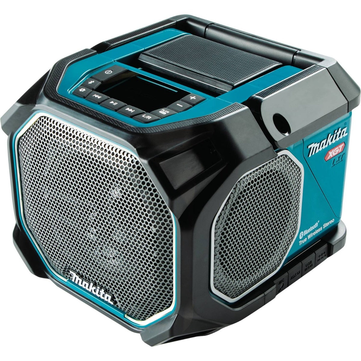 Makita GRM05 40V max XGT / 18V LXT LithiumIon Cordless/Corded Bluetooth Job Site Speaker, Tool Only