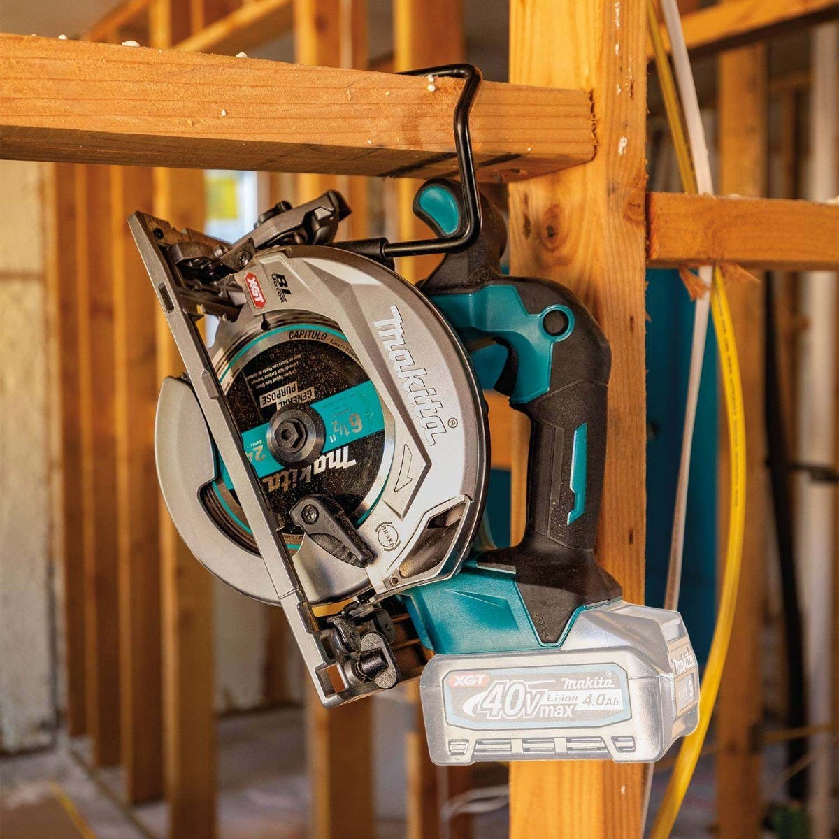 Makita GSH05Z 40V max XGT Brushless Cordless 6-1/2" Circular Saw, AWS Capable, Tool Only