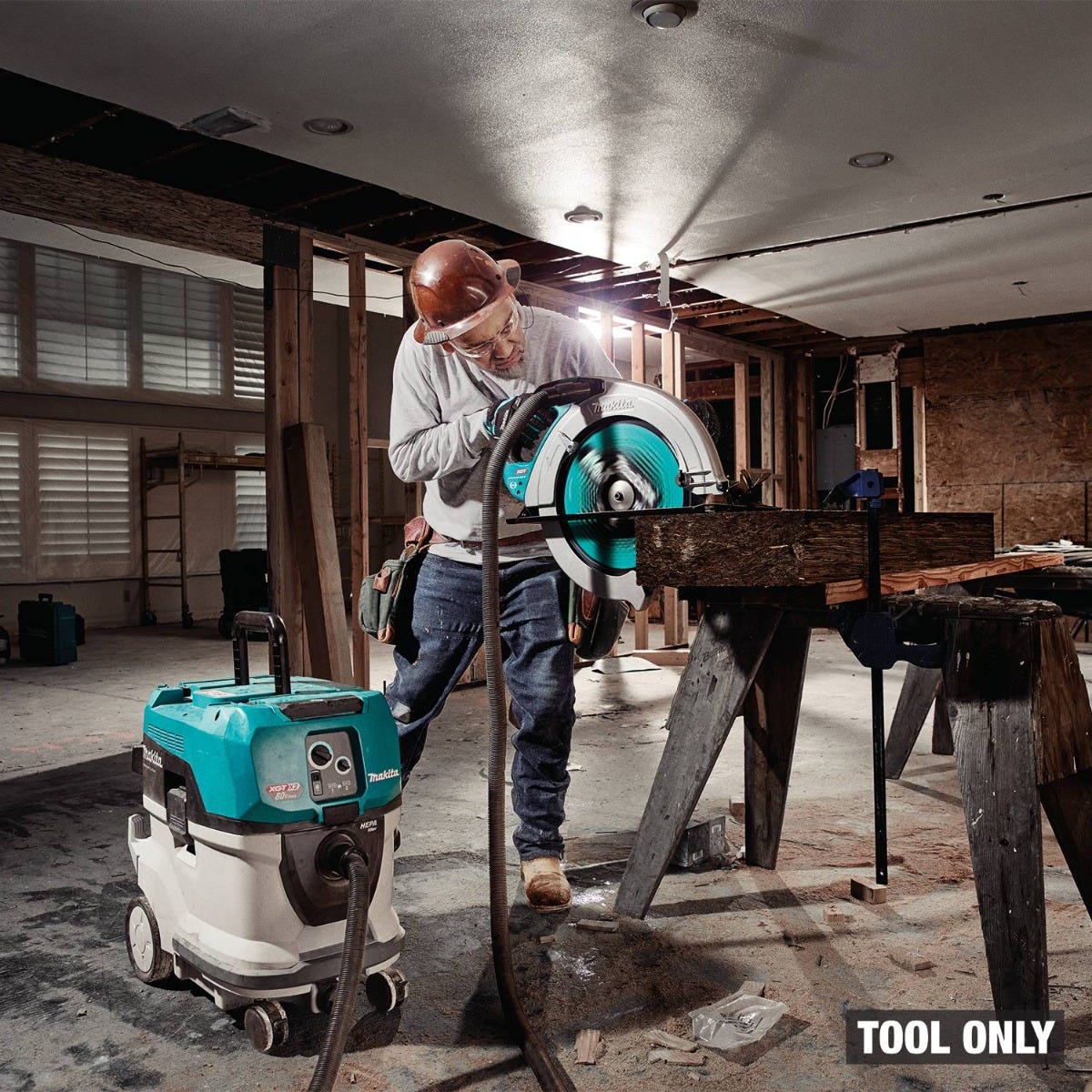 Makita GSH06Z 40V max XGTÂ® Brushless Cordless 16-5/16" Circular Saw, AWS Capable, Tool Only