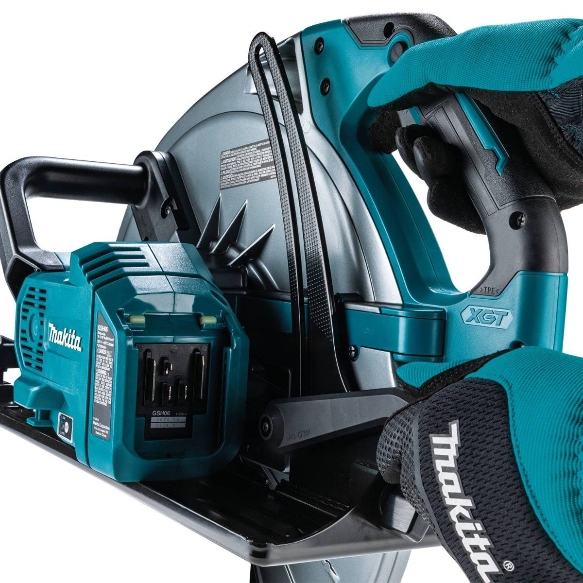 Makita GSH06T1 40V max XGTÂ® Brushless Cordless 16-5/16" Circular Saw Kit, AWS Capable (5.0Ah)